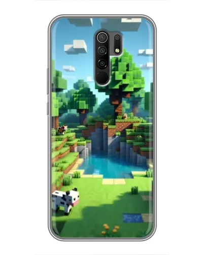 Чохол для Xiaomi Redmi 9 з картинкою «Minecraft літній день» Чохол для Xiaomi Redmi 9 з картинкою «Minecraft літній день»