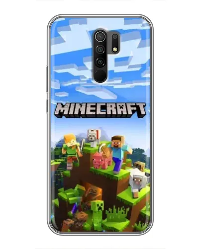 Чохол для Xiaomi Redmi 9 з картинкою «Minecraft класичний світ» Чохол для Xiaomi Redmi 9 з картинкою «Minecraft класичний світ»