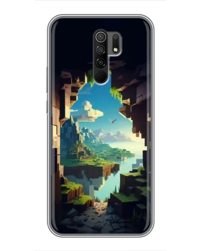 Чохол для Xiaomi Redmi 9 з картинкою «Вид з печери» Чохол для Xiaomi Redmi 9 з картинкою «Вид з печери»