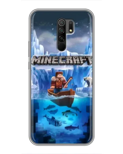Чохол для Xiaomi Redmi 9 з картинкою «Minecraft льодянийсвіт» Чохол для Xiaomi Redmi 9 з картинкою «Minecraft льодянийсвіт»