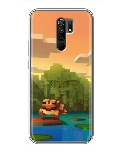 Чохол для Xiaomi Redmi 9 з картинкою «Майнкрафт захід сонця» Чохол для Xiaomi Redmi 9 з картинкою «Майнкрафт захід сонця»