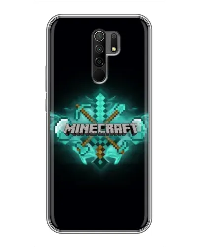 Чохол для Xiaomi Redmi 9 з картинкою «Minecraft Diamond лого» Чохол для Xiaomi Redmi 9 з картинкою «Minecraft Diamond лого»