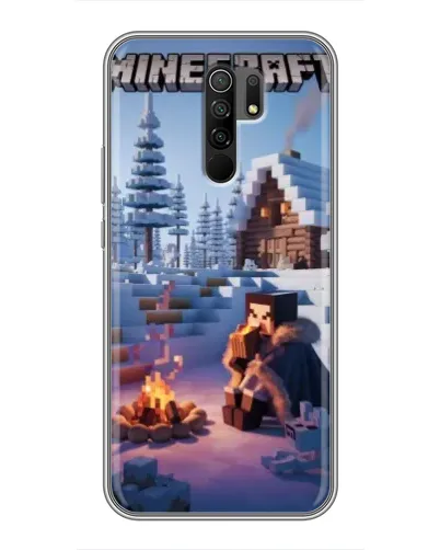 Чохол для Xiaomi Redmi 9 з картинкою «Зимовий Minecraft» Чохол для Xiaomi Redmi 9 з картинкою «Зимовий Minecraft»