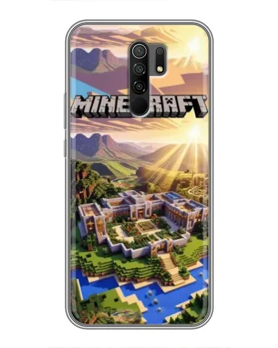 Чохол для Xiaomi Redmi 9 з картинкою «Minecraft панорама» Чохол для Xiaomi Redmi 9 з картинкою «Minecraft панорама»