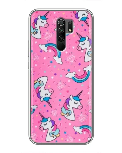 Чохол для Xiaomi Redmi 9 з картинкою «Unicorn паттерн рожевий» Чохол для Xiaomi Redmi 9 з картинкою «Unicorn паттерн рожевий»