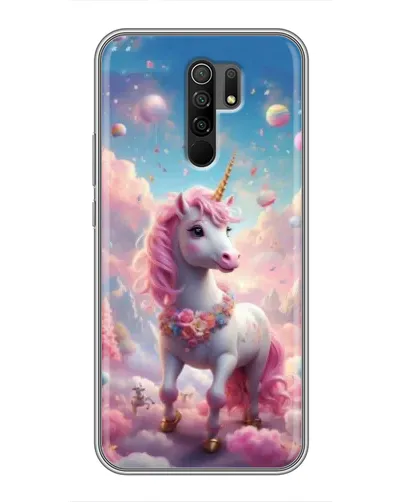 Чохол для Xiaomi Redmi 9 з картинкою «Єдиноріг серед хмар» Чохол для Xiaomi Redmi 9 з картинкою «Єдиноріг серед хмар»