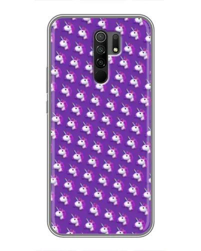 Чохол для Xiaomi Redmi 9 з картинкою «Єдинороги на фіолетовому» Чохол для Xiaomi Redmi 9 з картинкою «Єдинороги на фіолетовому»