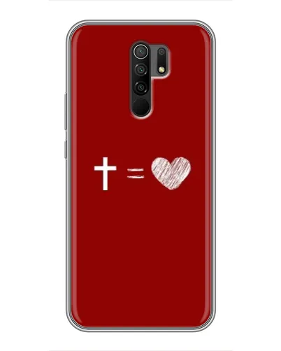 Чехол для Xiaomi Redmi 9 с картинкой «Уравнение любви» Чехол для Xiaomi Redmi 9 с картинкой «Уравнение любви»