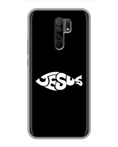 Чехол для Xiaomi Redmi 9 с картинкой «Рыба Jesus» Чехол для Xiaomi Redmi 9 с картинкой «Рыба Jesus»