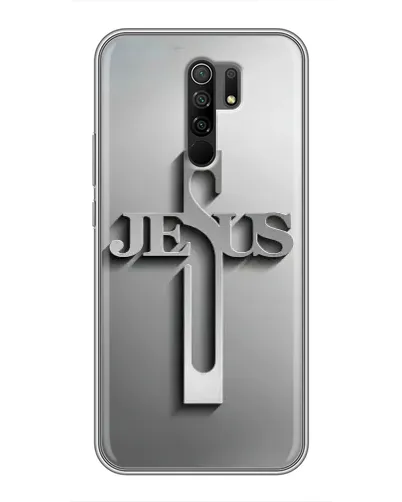 Чехол для Xiaomi Redmi 9 с картинкой «Металлический крест Jesus» Чехол для Xiaomi Redmi 9 с картинкой «Металлический крест Jesus»