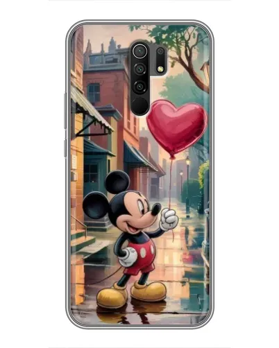 Чехол для Xiaomi Redmi 9 с картинкой «Микки и шарик-сердце» Чехол для Xiaomi Redmi 9 с картинкой «Микки и шарик-сердце»