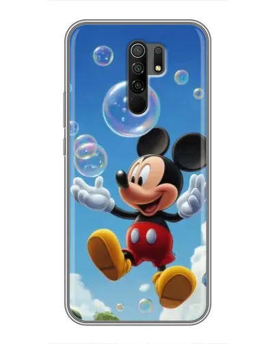 Чехол для Xiaomi Redmi 9 с картинкой «Mickey и мыльные пузыри» Чехол для Xiaomi Redmi 9 с картинкой «Mickey и мыльные пузыри»