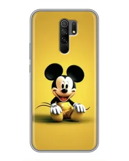 Чехол для Xiaomi Redmi 9 с картинкой «Микки на желтом» Чехол для Xiaomi Redmi 9 с картинкой «Микки на желтом»