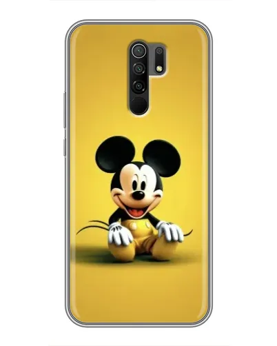 Чехол для Xiaomi Redmi 9 с картинкой «Микки на желтом» Чехол для Xiaomi Redmi 9 с картинкой «Микки на желтом»