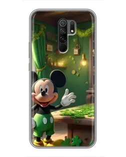 Чехол для Xiaomi Redmi 9 с картинкой «Микки в мастерской» Чехол для Xiaomi Redmi 9 с картинкой «Микки в мастерской»