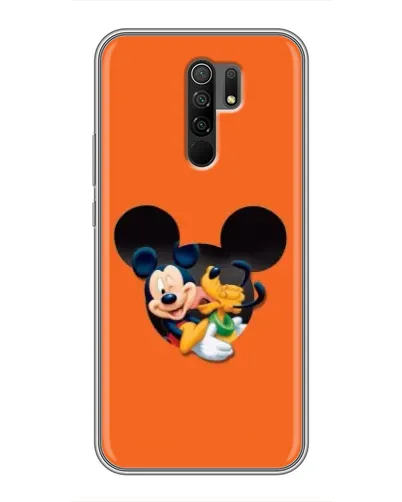 Чехол для Xiaomi Redmi 9 с картинкой «Сердце Микки Минни» Чехол для Xiaomi Redmi 9 с картинкой «Сердце Микки Минни»
