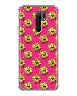 Чехол для Xiaomi Redmi 9 с картинкой «Розовый паттерн» Чехол для Xiaomi Redmi 9 с картинкой «Розовый паттерн»