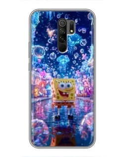 Чехол для Xiaomi Redmi 9 с картинкой «Неоновый океан» Чехол для Xiaomi Redmi 9 с картинкой «Неоновый океан»