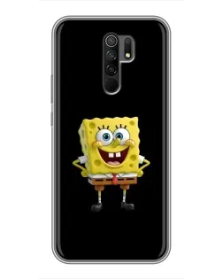 Чехол для Xiaomi Redmi 9 с картинкой «Классический Губка Боб» Чехол для Xiaomi Redmi 9 с картинкой «Классический Губка Боб»