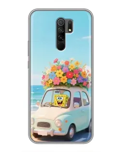 Чехол для Xiaomi Redmi 9 с картинкой «Автомобильное путешествие» Чехол для Xiaomi Redmi 9 с картинкой «Автомобильное путешествие»