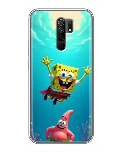 Чехол для Xiaomi Redmi 9 с картинкой «Спанч Боб под водой» Чехол для Xiaomi Redmi 9 с картинкой «Спанч Боб под водой»