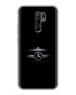 Чехол для Xiaomi Redmi 9 с картинкой «Mercedes — абстрактные линии» Чехол для Xiaomi Redmi 9 с картинкой «Mercedes — абстрактные линии»