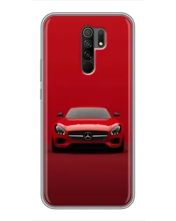 Чехол для Xiaomi Redmi 9 с картинкой «Красный Mercedes AMG» Чехол для Xiaomi Redmi 9 с картинкой «Красный Mercedes AMG»