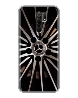 Чехол для Xiaomi Redmi 9 с картинкой «Диск Mercedes» Чехол для Xiaomi Redmi 9 с картинкой «Диск Mercedes»