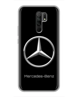 Чехол для Xiaomi Redmi 9 с картинкой «Mercedes Silver Logo» Чехол для Xiaomi Redmi 9 с картинкой «Mercedes Silver Logo»