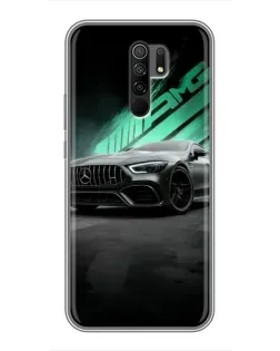Чехол для Xiaomi Redmi 9 с картинкой «Темный Mercedes AMG» Чехол для Xiaomi Redmi 9 с картинкой «Темный Mercedes AMG»