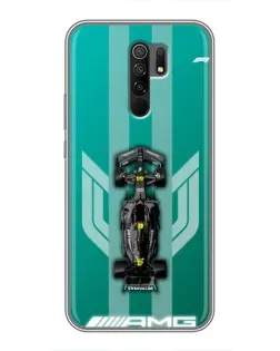 Чехол для Xiaomi Redmi 9 с картинкой «Mercedes AMG Petronas» Чехол для Xiaomi Redmi 9 с картинкой «Mercedes AMG Petronas»