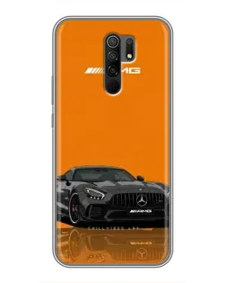 Чехол для Xiaomi Redmi 9 с картинкой «Оранжевый Mercedes AMG» Чехол для Xiaomi Redmi 9 с картинкой «Оранжевый Mercedes AMG»