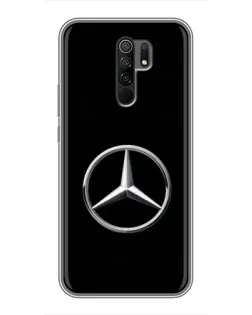 Чехол для Xiaomi Redmi 9 с картинкой «Mercedes классический лого» Чехол для Xiaomi Redmi 9 с картинкой «Mercedes классический лого»
