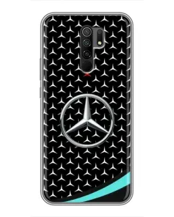 Чехол для Xiaomi Redmi 9 с картинкой «Mercedes — бирюзовый акцент» Чехол для Xiaomi Redmi 9 с картинкой «Mercedes — бирюзовый акцент»