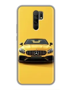 Чехол для Xiaomi Redmi 9 с картинкой «Желтый Mercedes GT» Чехол для Xiaomi Redmi 9 с картинкой «Желтый Mercedes GT»