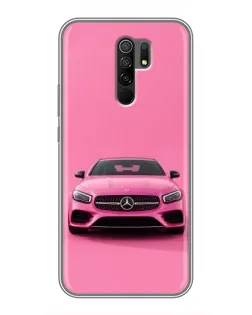 Чехол для Xiaomi Redmi 9 с картинкой «Розовый Mercedes AMG» Чехол для Xiaomi Redmi 9 с картинкой «Розовый Mercedes AMG»
