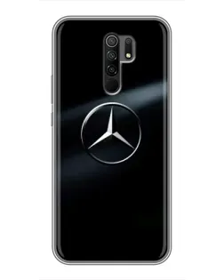 Чехол для Xiaomi Redmi 9 с картинкой «Mercedes на металле» Чехол для Xiaomi Redmi 9 с картинкой «Mercedes на металле»