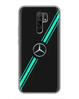 Чехол для Xiaomi Redmi 9 с картинкой «Спортивные линии Mercedes» Чехол для Xiaomi Redmi 9 с картинкой «Спортивные линии Mercedes»
