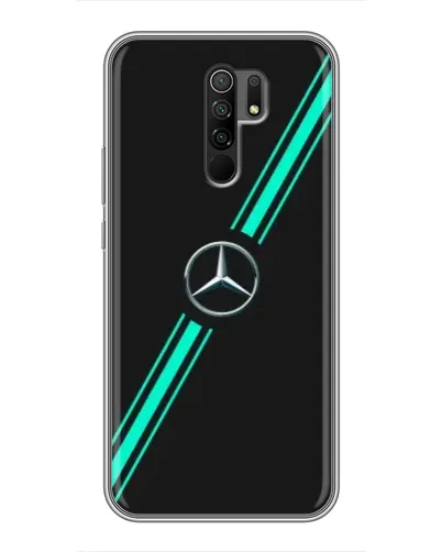 Чехол для Xiaomi Redmi 9 с картинкой «Спортивные линии Mercedes» Чехол для Xiaomi Redmi 9 с картинкой «Спортивные линии Mercedes»