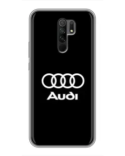 Чехол для Xiaomi Redmi 9 с картинкой «Классическое лого Audi» Чехол для Xiaomi Redmi 9 с картинкой «Классическое лого Audi»