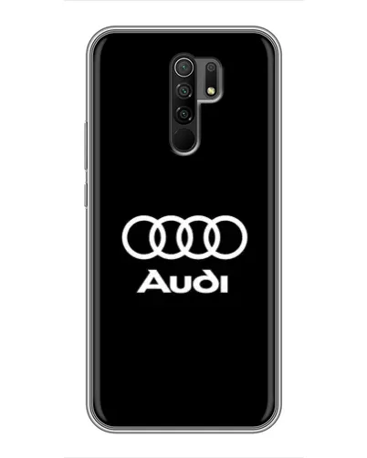 Чехол для Xiaomi Redmi 9 с картинкой «Классическое лого Audi» Чехол для Xiaomi Redmi 9 с картинкой «Классическое лого Audi»