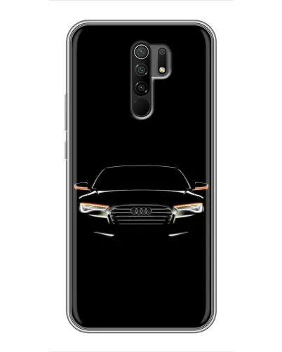 Чехол для Xiaomi Redmi 9 с картинкой «Audi — ночной контур» Чехол для Xiaomi Redmi 9 с картинкой «Audi — ночной контур»