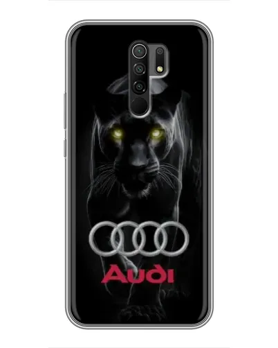 Чехол для Xiaomi Redmi 9 с картинкой «Пантера и Audi» Чехол для Xiaomi Redmi 9 с картинкой «Пантера и Audi»