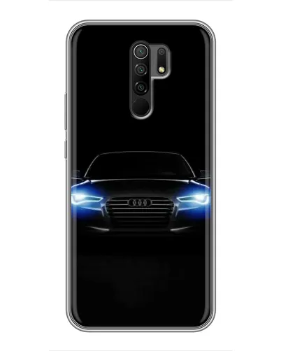 Чехол для Xiaomi Redmi 9 с картинкой «Audi в неоне» Чехол для Xiaomi Redmi 9 с картинкой «Audi в неоне»