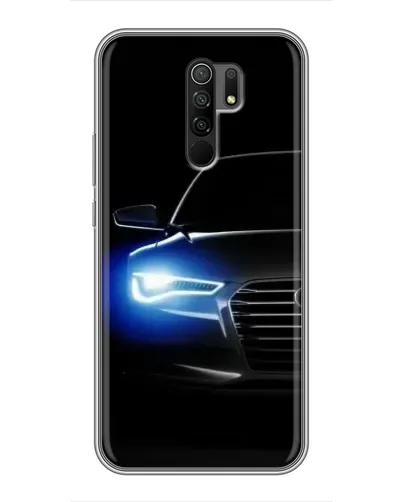 Чехол для Xiaomi Redmi 9 с картинкой «Неоновый взгляд Audi» Чехол для Xiaomi Redmi 9 с картинкой «Неоновый взгляд Audi»