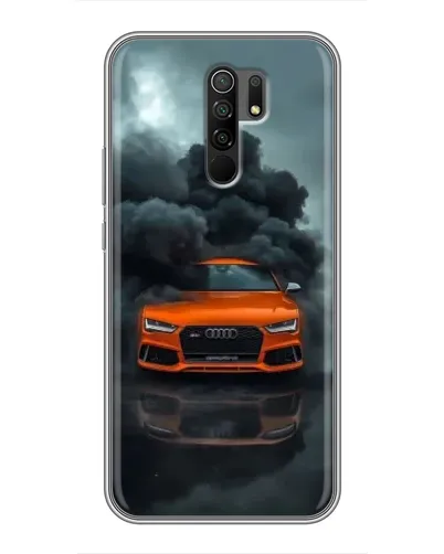 Чехол для Xiaomi Redmi 9 с картинкой «Audi в облаках дыма» Чехол для Xiaomi Redmi 9 с картинкой «Audi в облаках дыма»