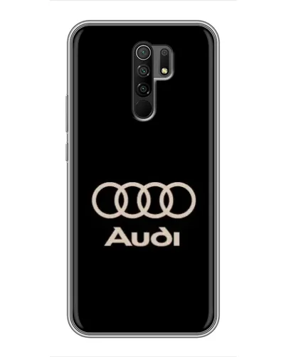 Чехол для Xiaomi Redmi 9 с картинкой «Audi — золотой логотип» Чехол для Xiaomi Redmi 9 с картинкой «Audi — золотой логотип»