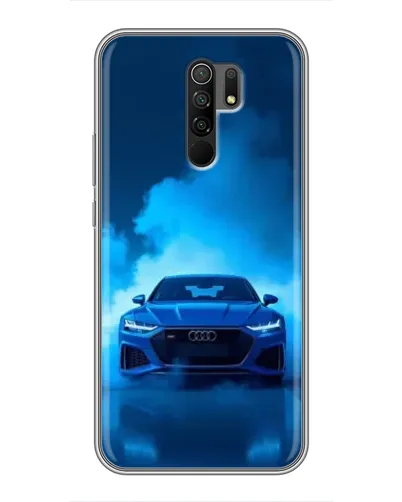 Чехол для Xiaomi Redmi 9 с картинкой «Audi — голубая энергия» Чехол для Xiaomi Redmi 9 с картинкой «Audi — голубая энергия»