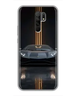 Чехол для Xiaomi Redmi 9 с картинкой «Lamborghini золотые линии» Чехол для Xiaomi Redmi 9 с картинкой «Lamborghini золотые линии»