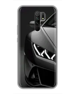 Чехол для Xiaomi Redmi 9 с картинкой «Lamborghini фары детализация» Чехол для Xiaomi Redmi 9 с картинкой «Lamborghini фары детализация»